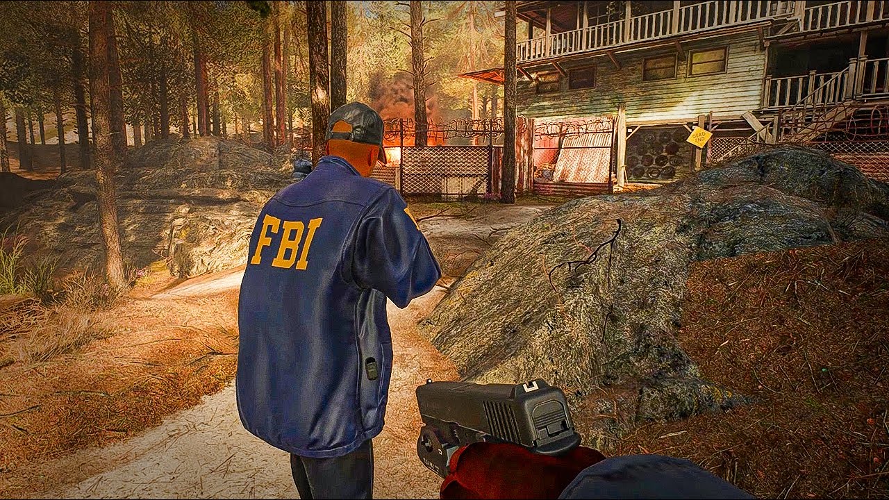 Nós Fizemos RP de Agente do FBI no Ready or Not com Mods