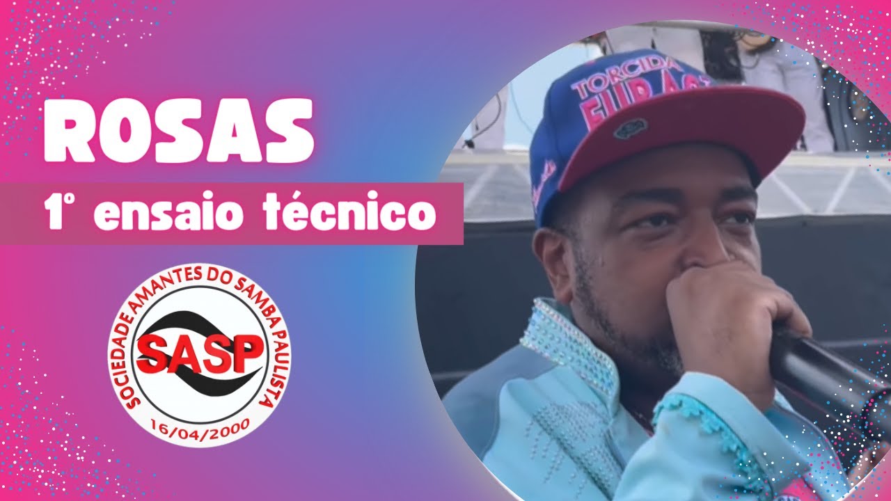 Largada do 1º ensaio técnico da Rosas de Ouro (14/01/2024)