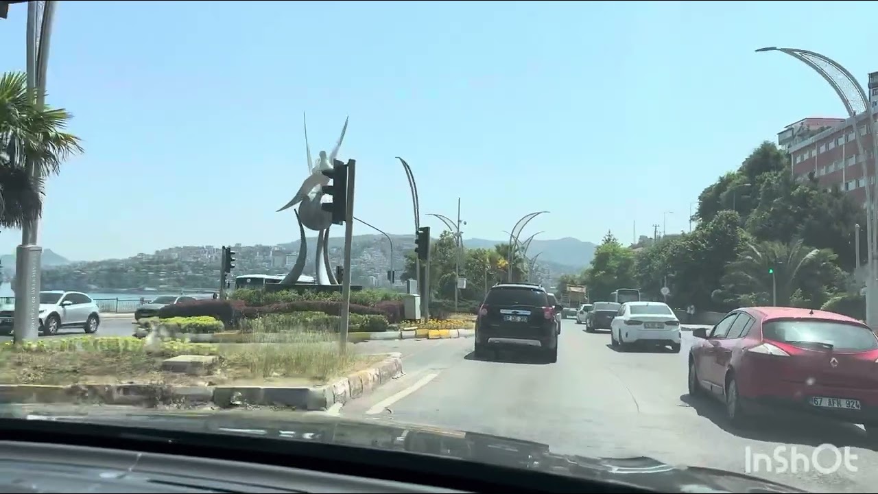 Zonguldak yolundayız kayınvalideme gidiyoruz İsviçre’den gelen kaynımda orada