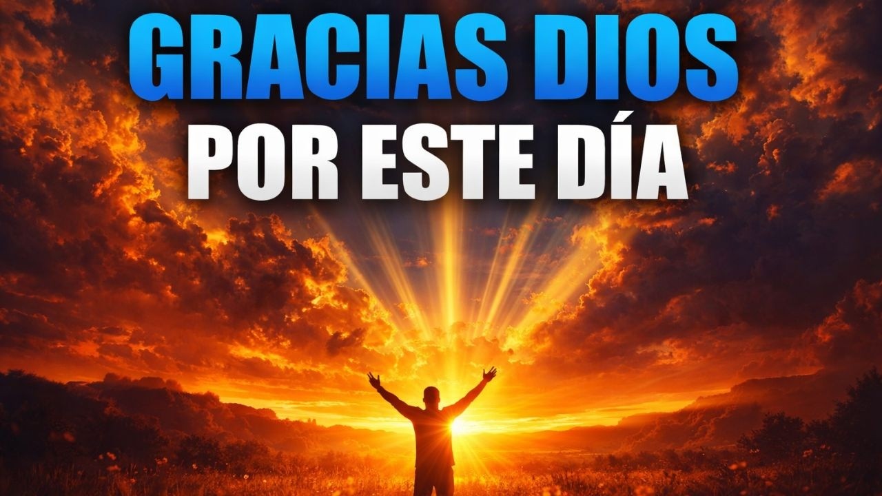 agradece a DIOS hoy 🙏 | oración de la mañana para recibir PAZ y propósito