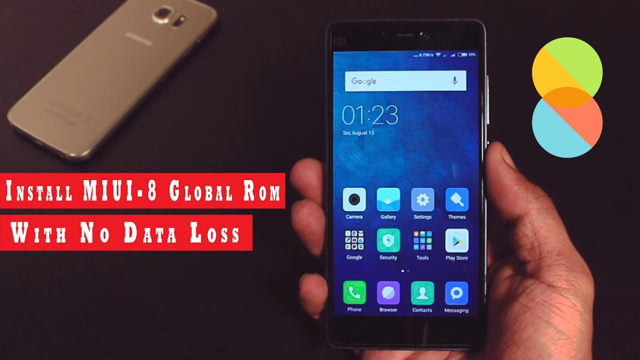 Install MIUI 8 Global Rom With No Data Loss (Mi4i, Mi4, Mi3, Redmi 2/Prime, Redmi Note 4g/Prime)