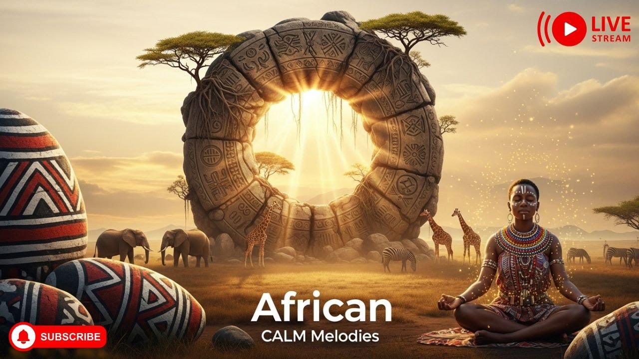 African Echo 💫 | Healing Acoustic Vibes for Inner Calm, Stress Relief & Balance