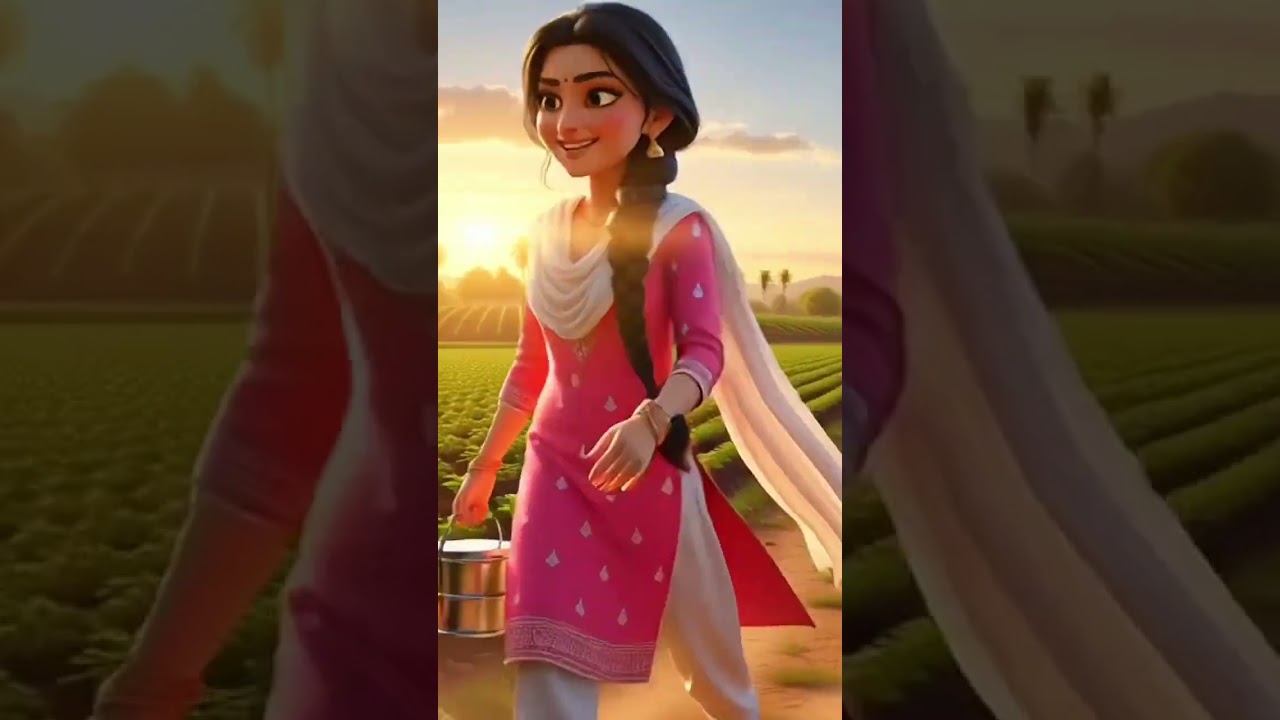 3D Animation techniques telling the story of courage and loyalty #animation #farmer #cartoon