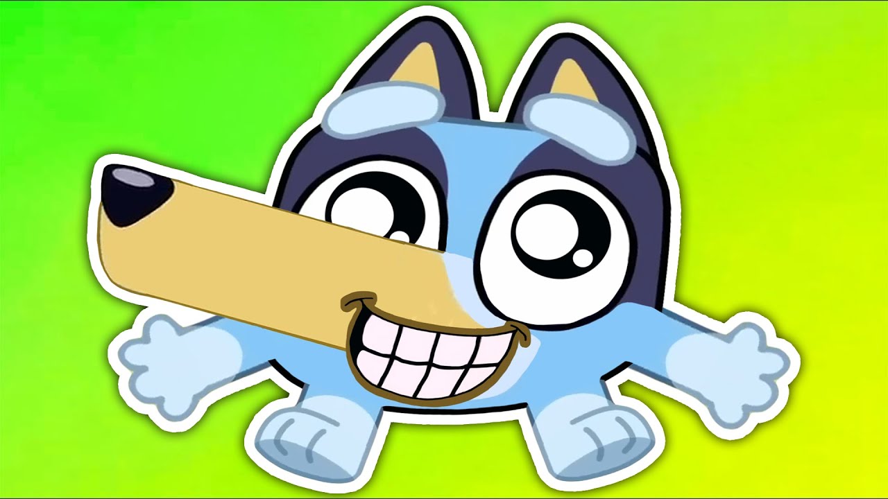 BLUEY TRY NOT TO LAUGH