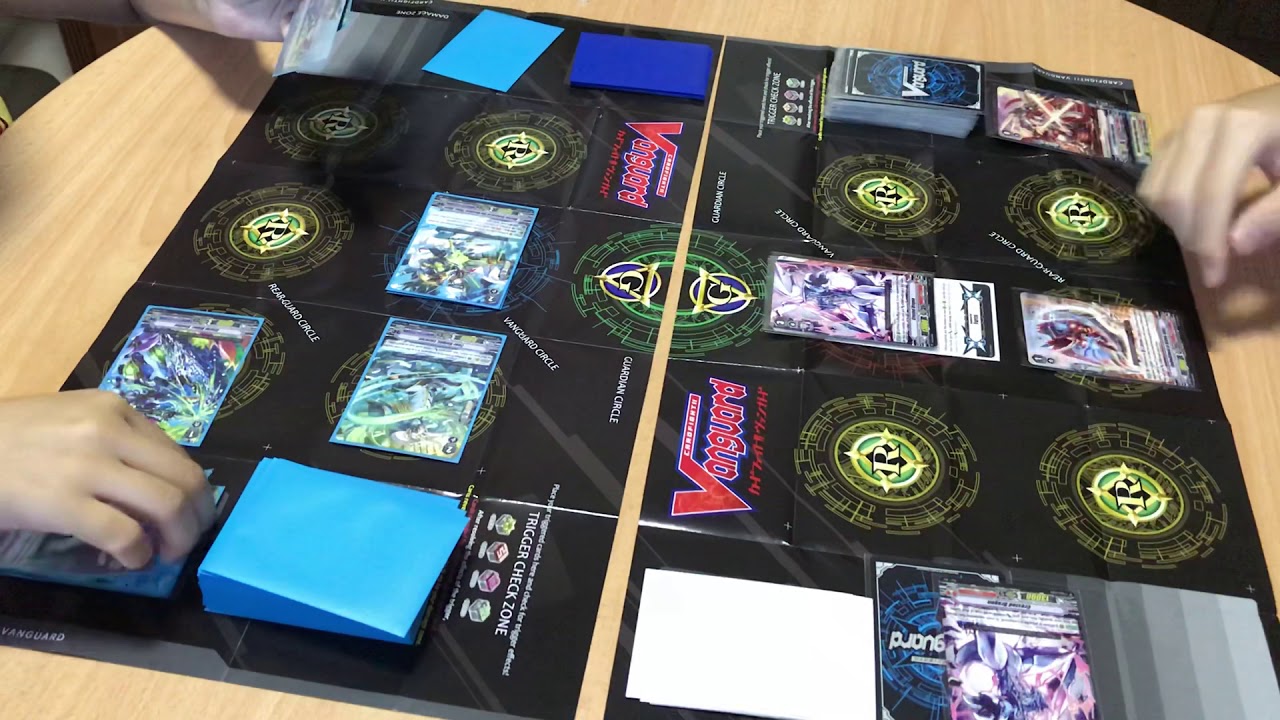 Cardfight Vanguard V Trial deck fight!! Leon Soryu VS Toshiki Kai!!