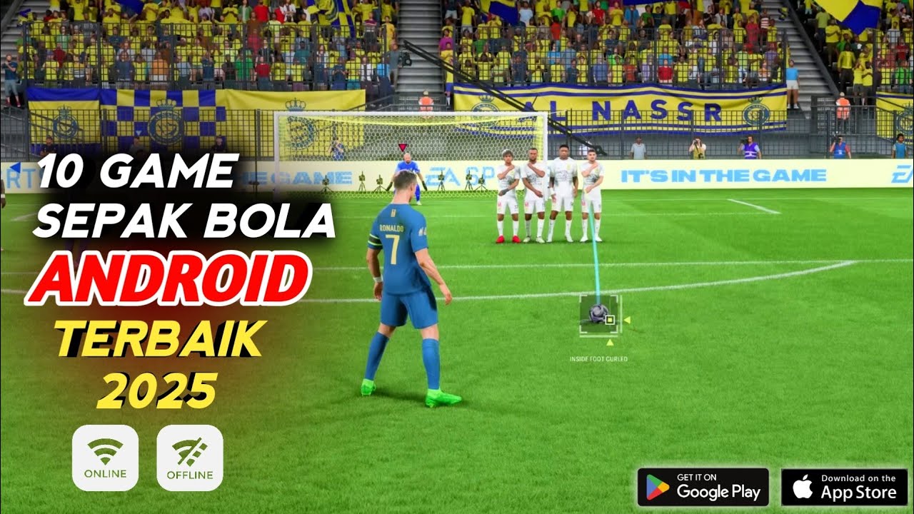 Main Bola di HP? Ini 10 Game SEPAK BOLA Android Terbaik 2025!
