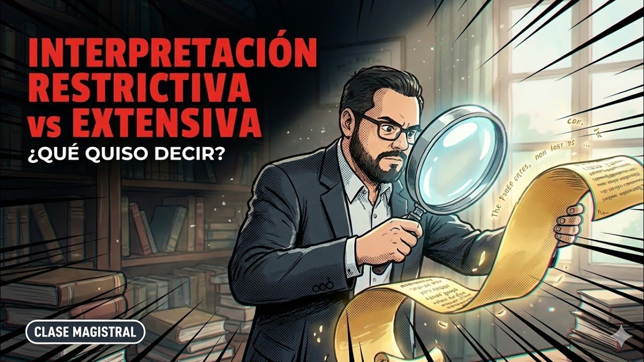 Interpretación restrictiva e interpretación extensiva | Interpretación correctora o modificadora