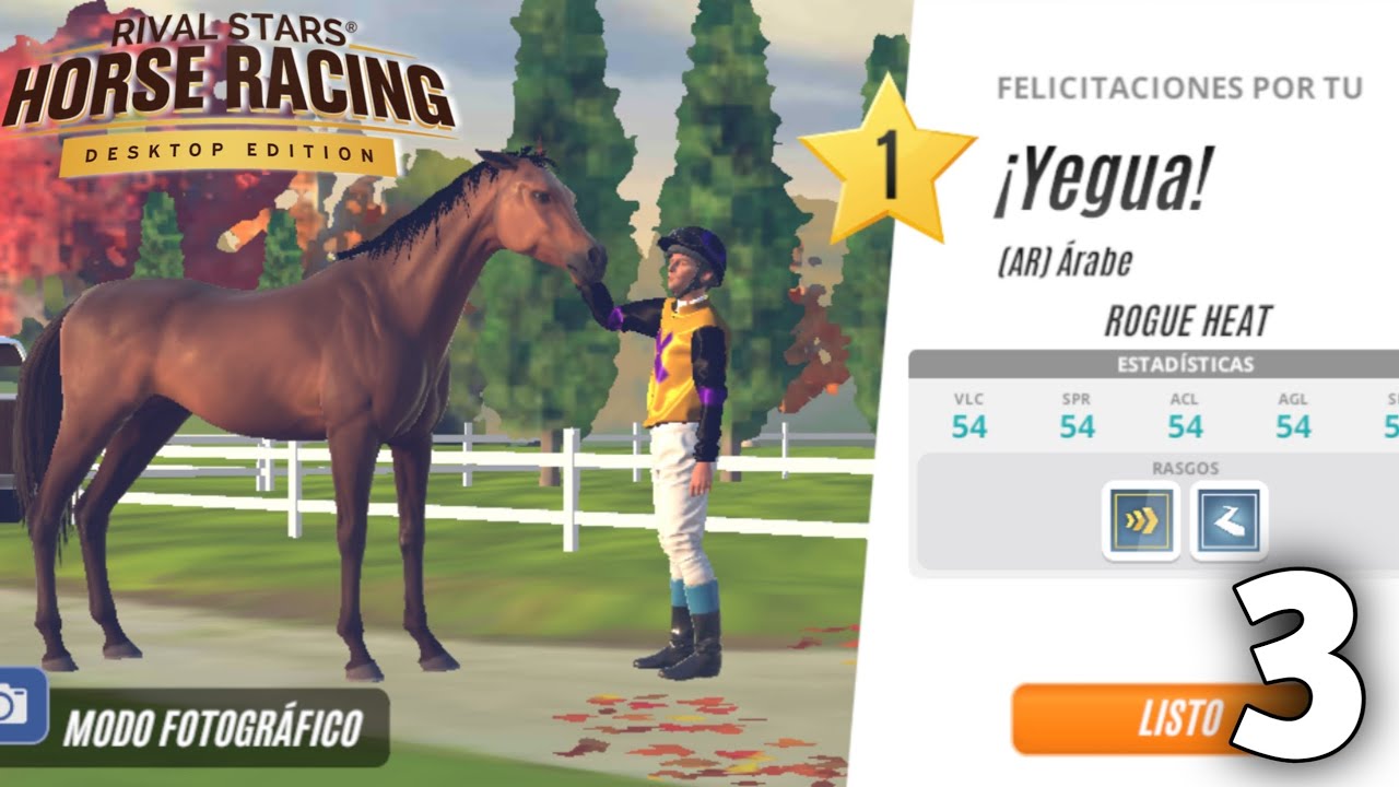 Me dan Una Yegua Arabe / Rival Star Horse Racing | GAMEPLAY #3 | ShadowGo Gamer