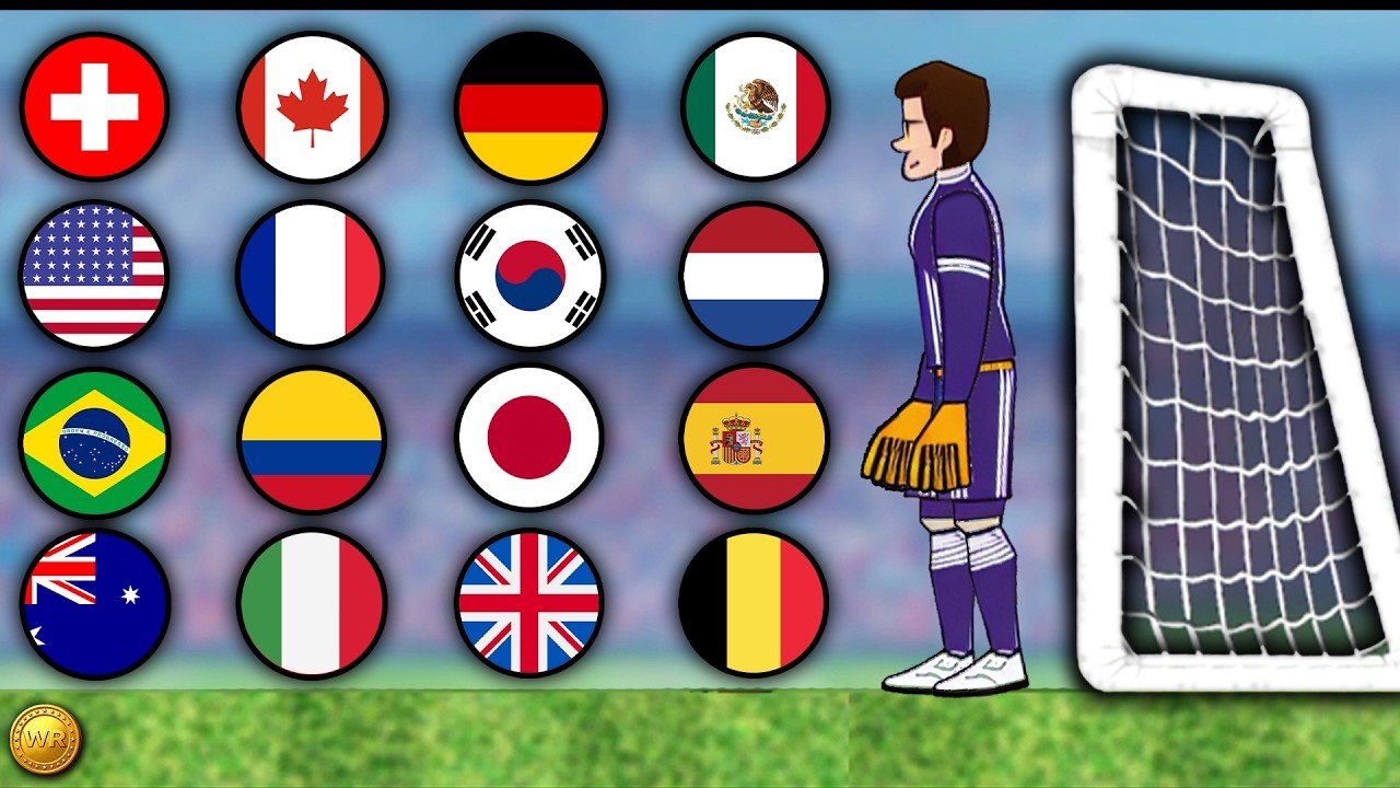 BEAT THE KEEPER | Marble Soccer Race Tournament #55