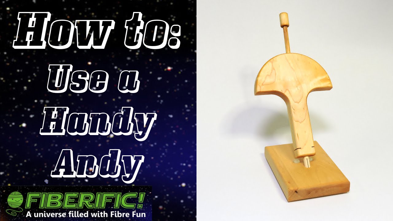 How to use Nancy's Knit Knacks Handy Andy Andean Plying Tool | Tool tutorial for making 2 ply yarn.