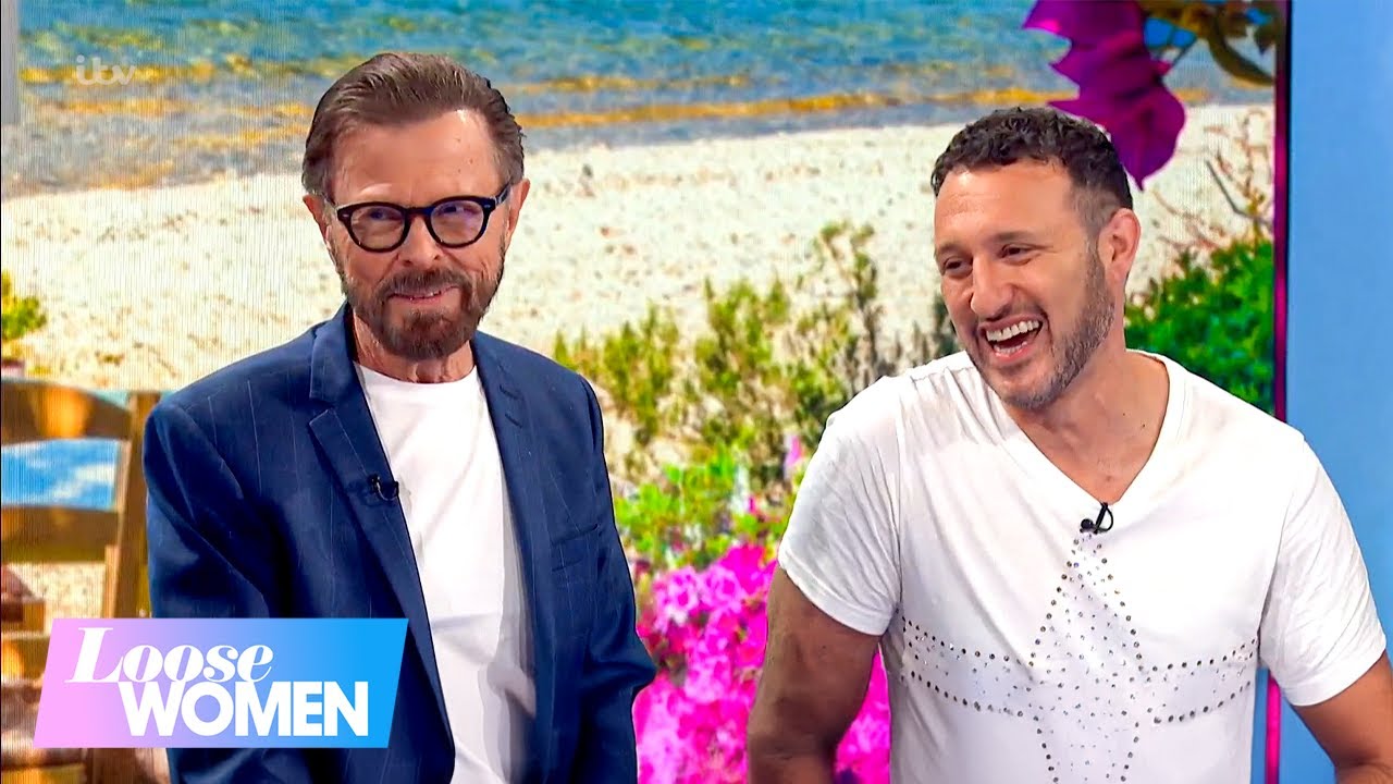 ABBA’s Björn Ulvaeus & Blue’s Antony Costa Celebrate Mamma Mia! The Party | Loose Women