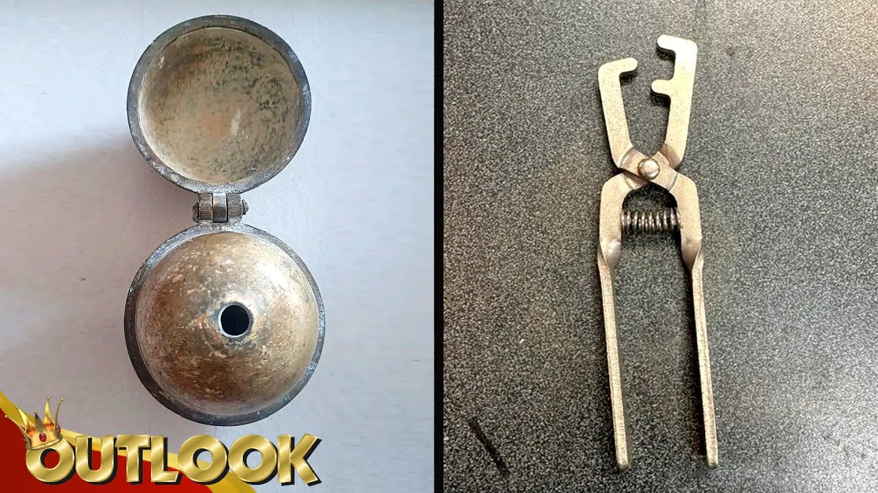 What Is This MYSTERIOUS Round Metal Object That Opens And This Tool That Has Tighten And Loosen?