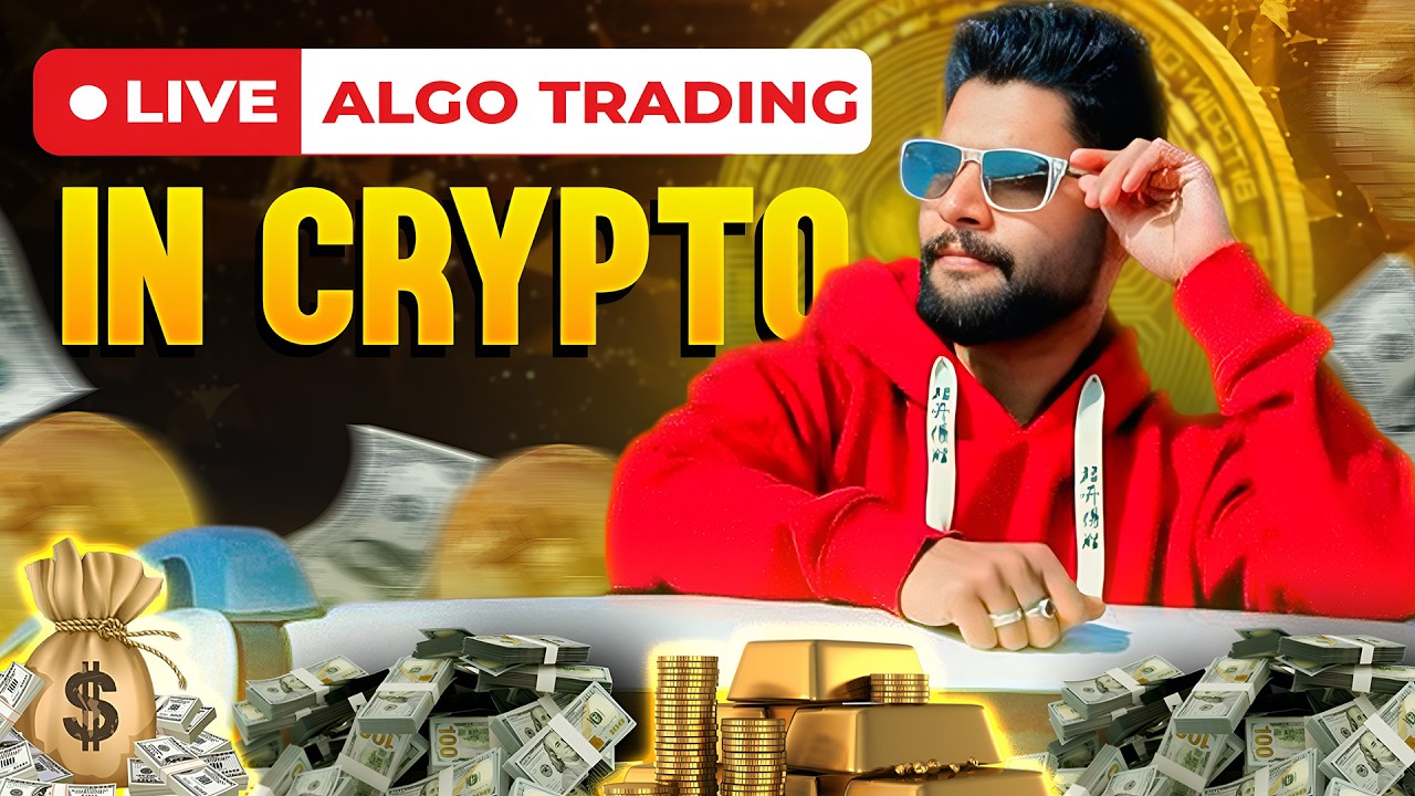 🔴Live Crypto Trading  with ALGO + Crypto Learning  (Don't Miss Entry)