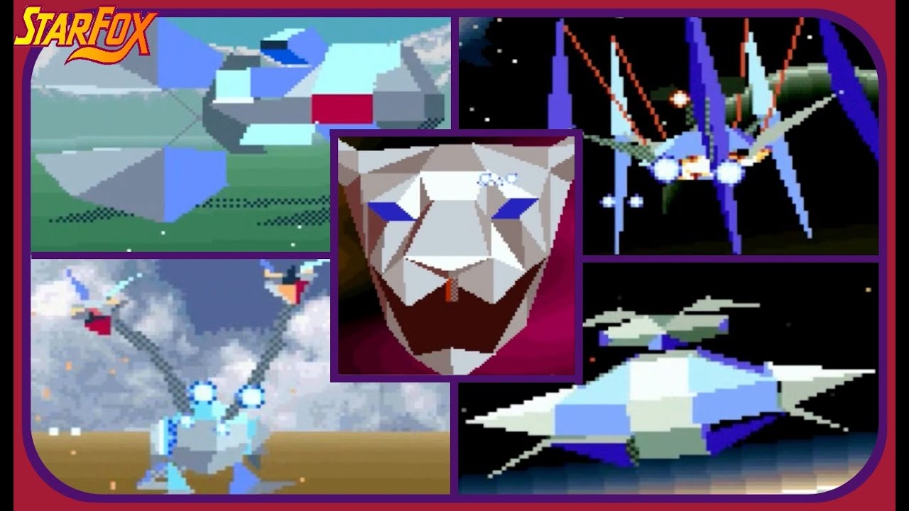 StarFox - All Boss Encounters - NO DAMAGE!!