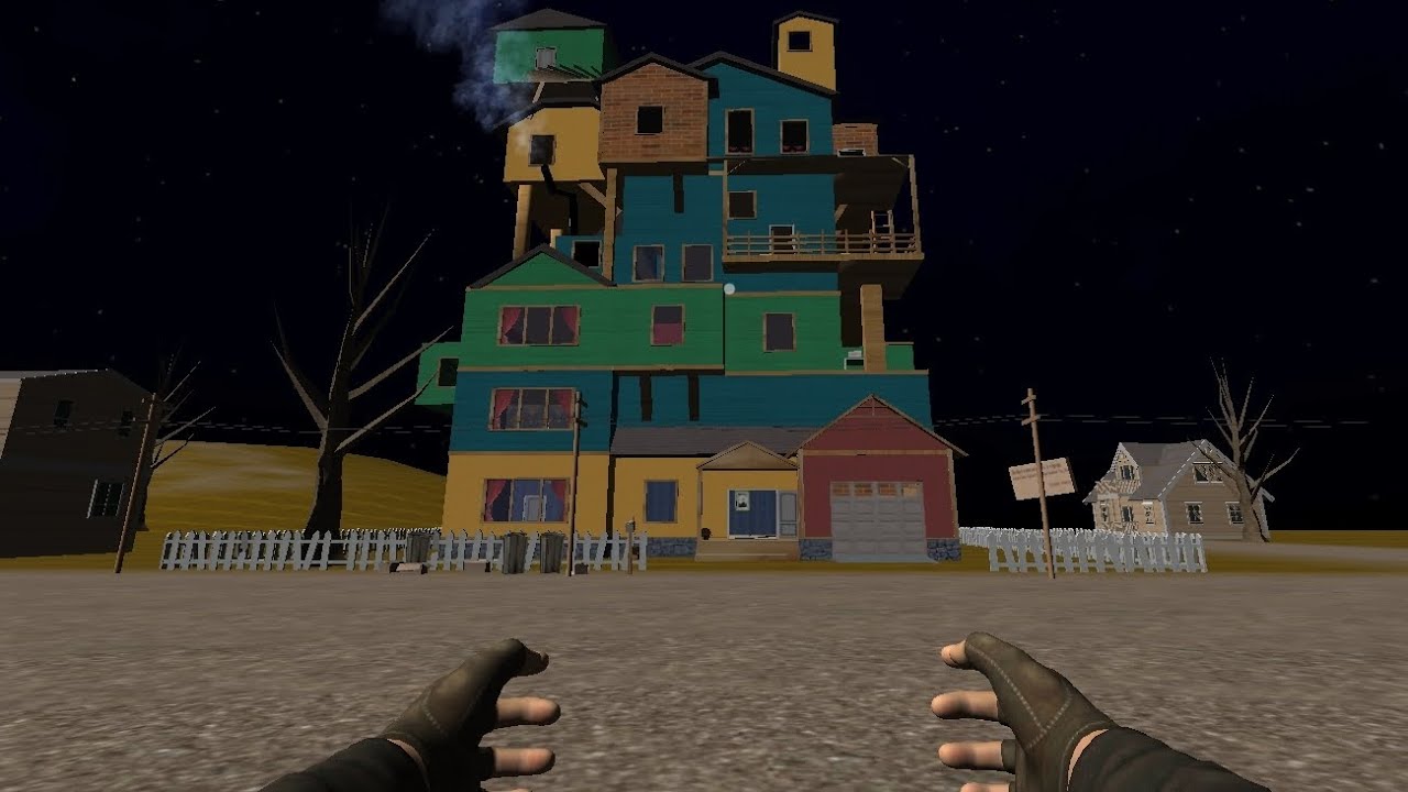 Angry Neighbour Hard mod 0.8 beta (Это полный трендец)