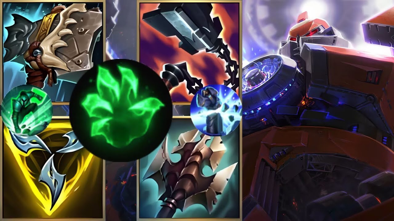 【LOL 手遊榜單大神】國服絕活哥賽恩（Wild Rift Sion）出裝符文搭配推薦，教你新賽季上分技巧對線細節