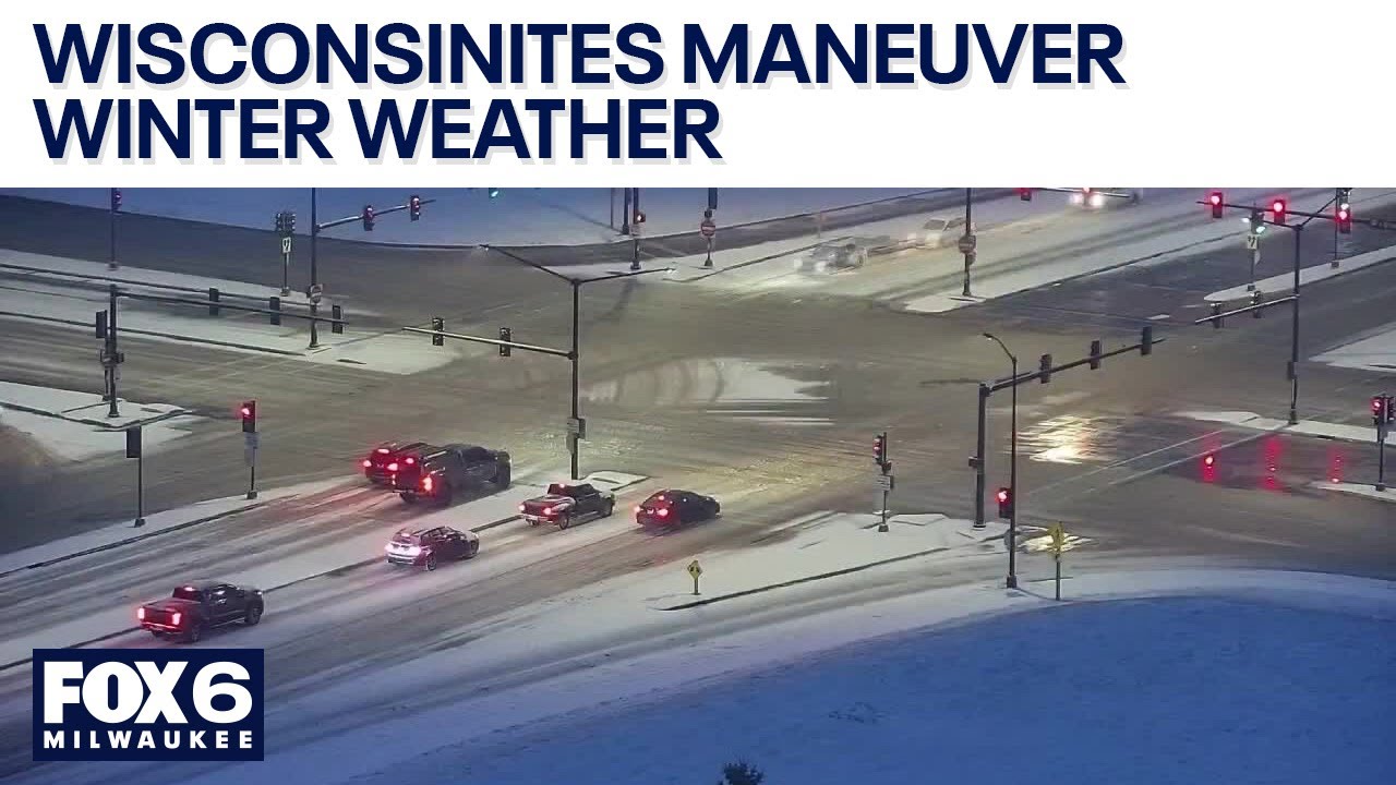 Southeastern Wisconsin residents take on winter weather | FOX6 News Milwaukee