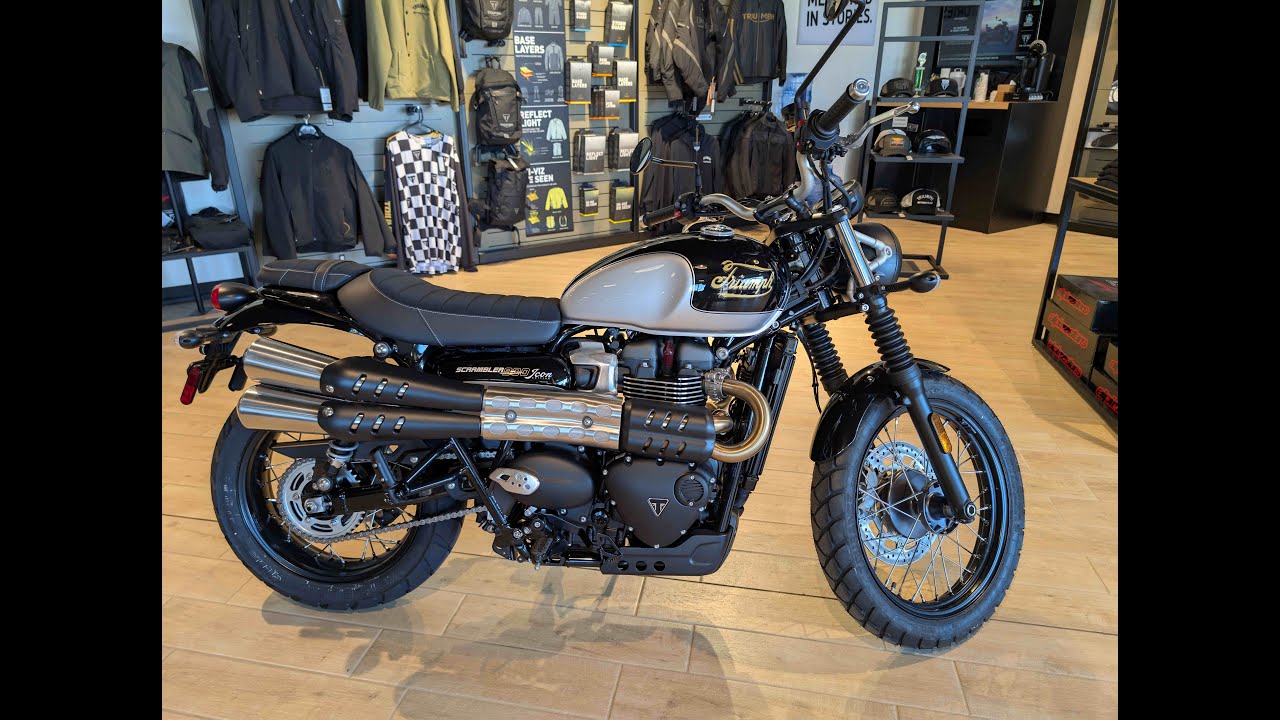 2025 Triumph Scrambler 900 Icon