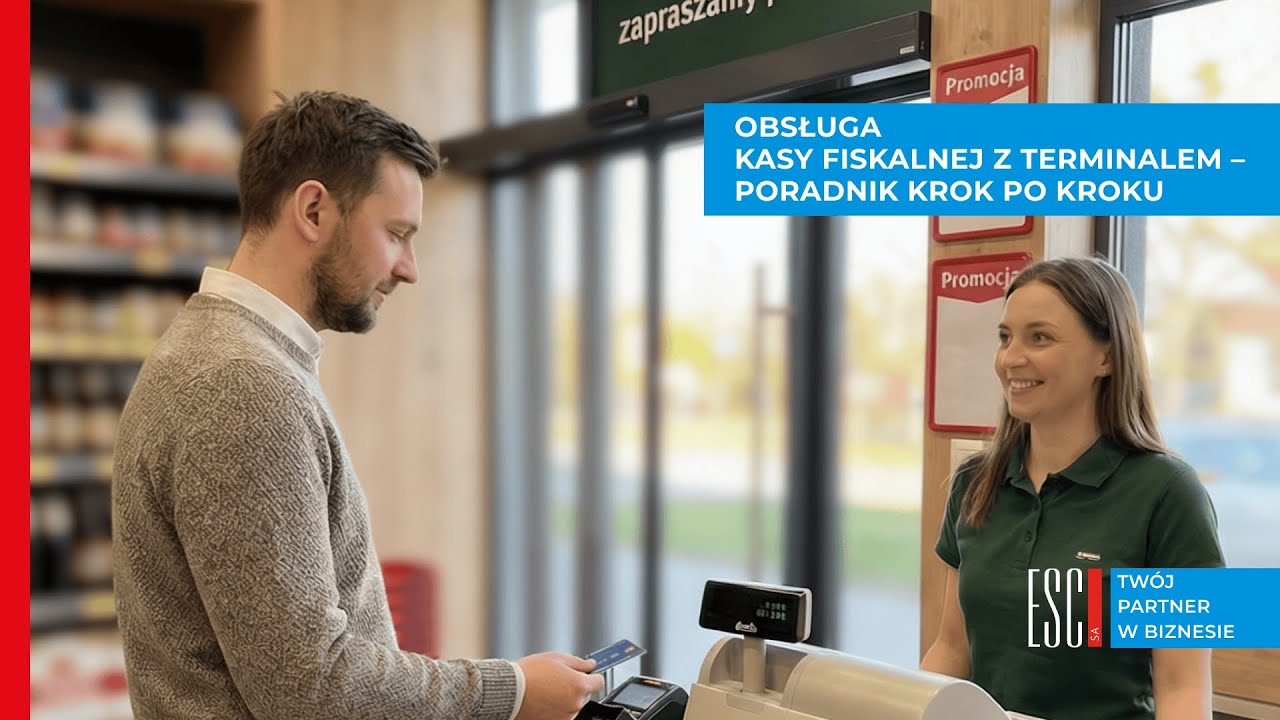 Obsługa kasy fiskalnej z terminalem – poradnik krok po kroku