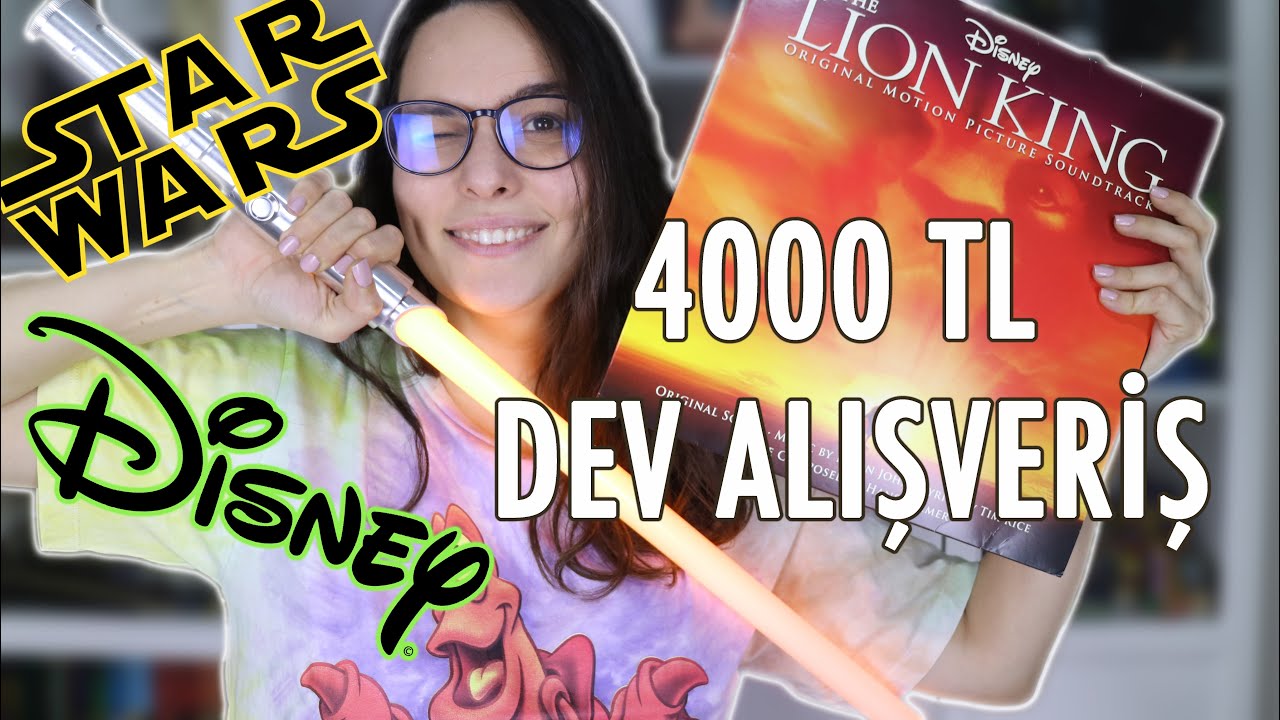 Dev Disney ve Star Wars Alışverişi - Disney Store ve Ultra Sabers