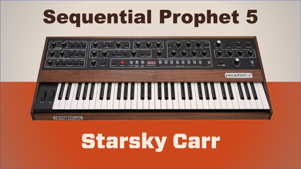 Prophet 5 Rev4: Распаковка и обзор с демонстрациями только со звуком.