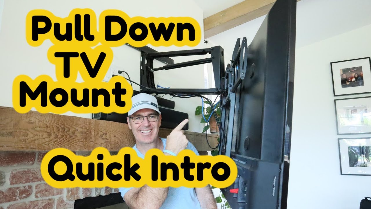 Quick Pull Down TV Mount Install