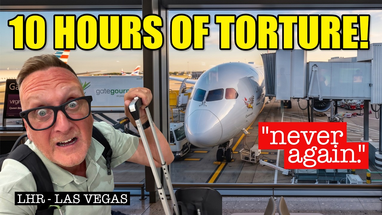 Мой 10-часовой перелет в ЛАС-ВЕГАС эконом-классом Virgin Atlantic просто вымотал меня!