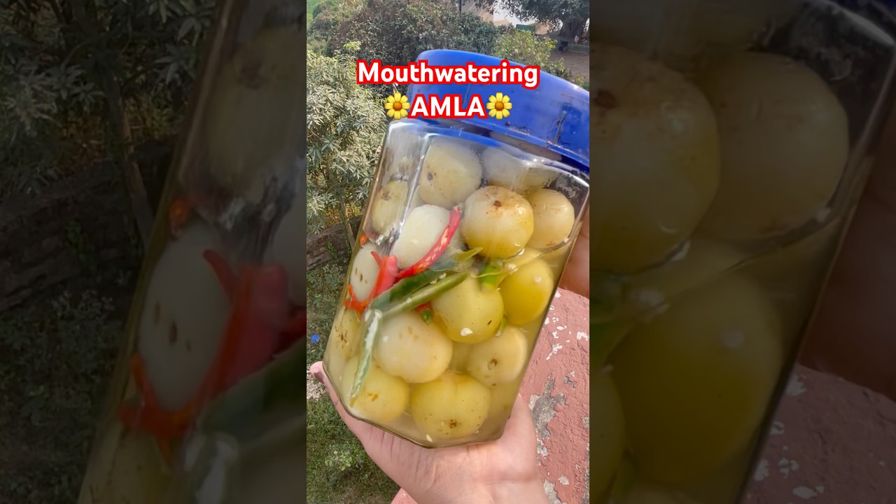 ☘️🍈Homemade Amla Pickle Recipe | Easy & Tasty🍈☘️