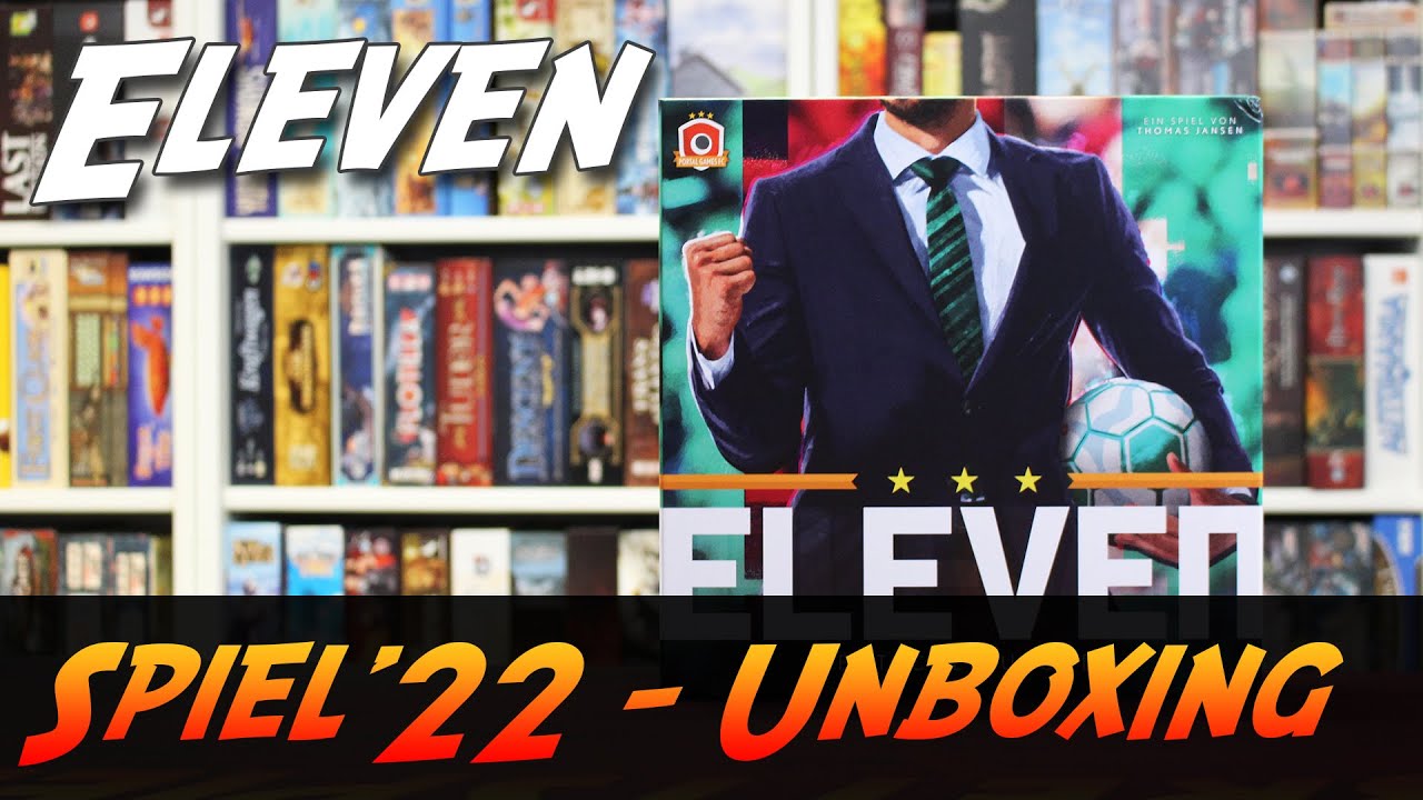 Eleven: Football Manager Board Game - Brettspiel Unboxing (Portal Games)