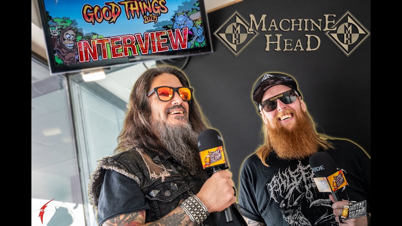 Backstage with ROBB FLYNN as MACHINE HEAD hit Good Things Sydney &ndash; Exclusive Interview