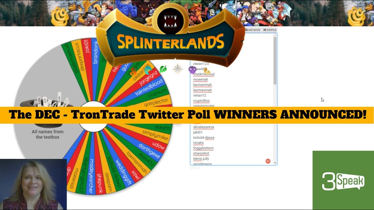 Winners Announced! TronTrade Voting Poll