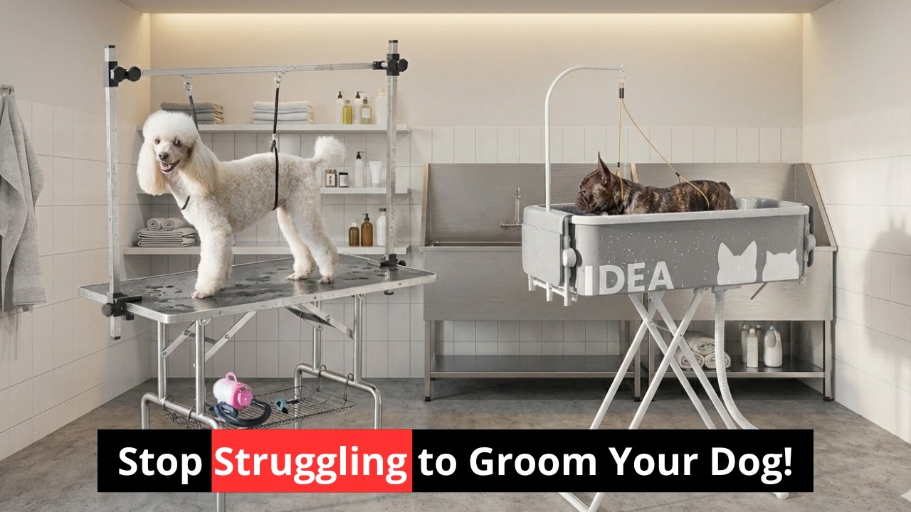 💥Top 4 Dog Grooming Tables on Amazon