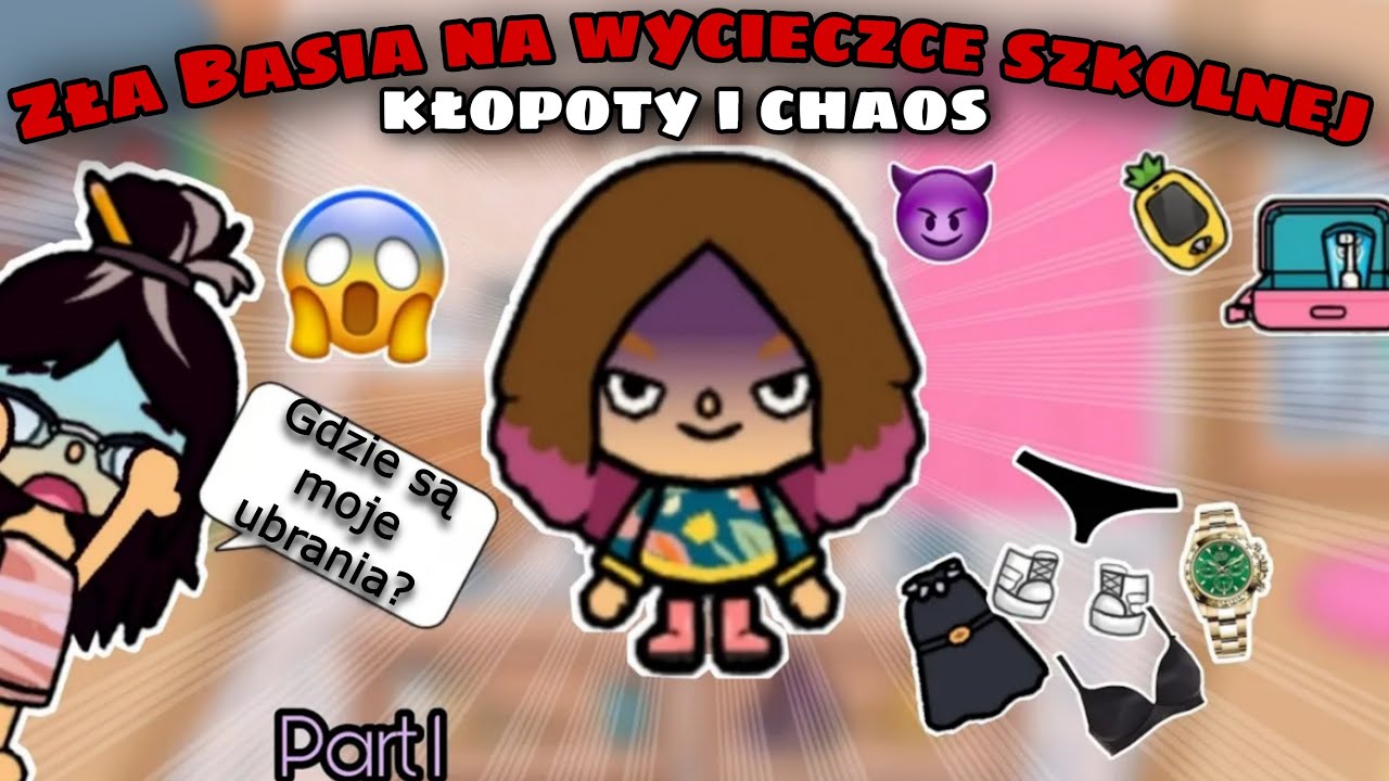 [CZĘŚĆ 1] ZŁA BASIA NA WYCIECZCE SZKOLNEJ 🤩 | TOCA BOCA HISTORYJKI PO POLSKU | TOCA LIFE WORLD