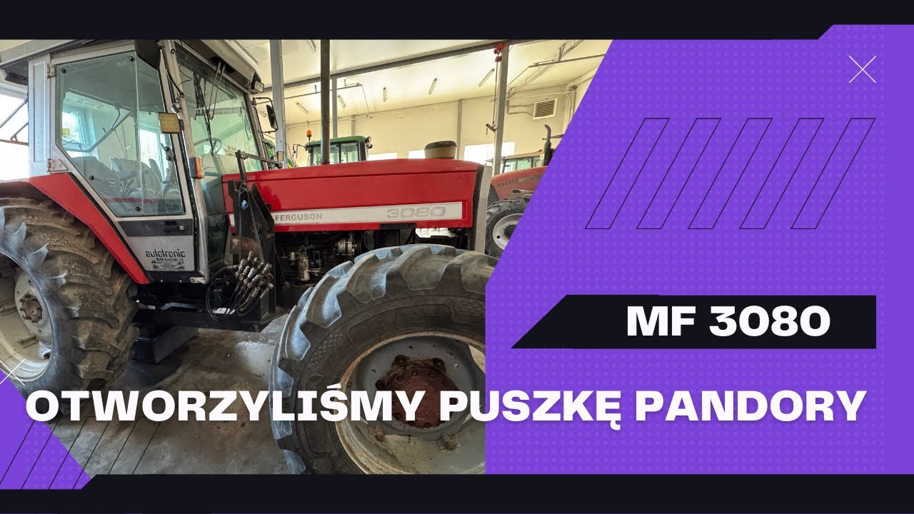 Co na blacie dziś w warsztacie? MASSEY FERGUSON 3080 naprawa instalacji elektrycznej.