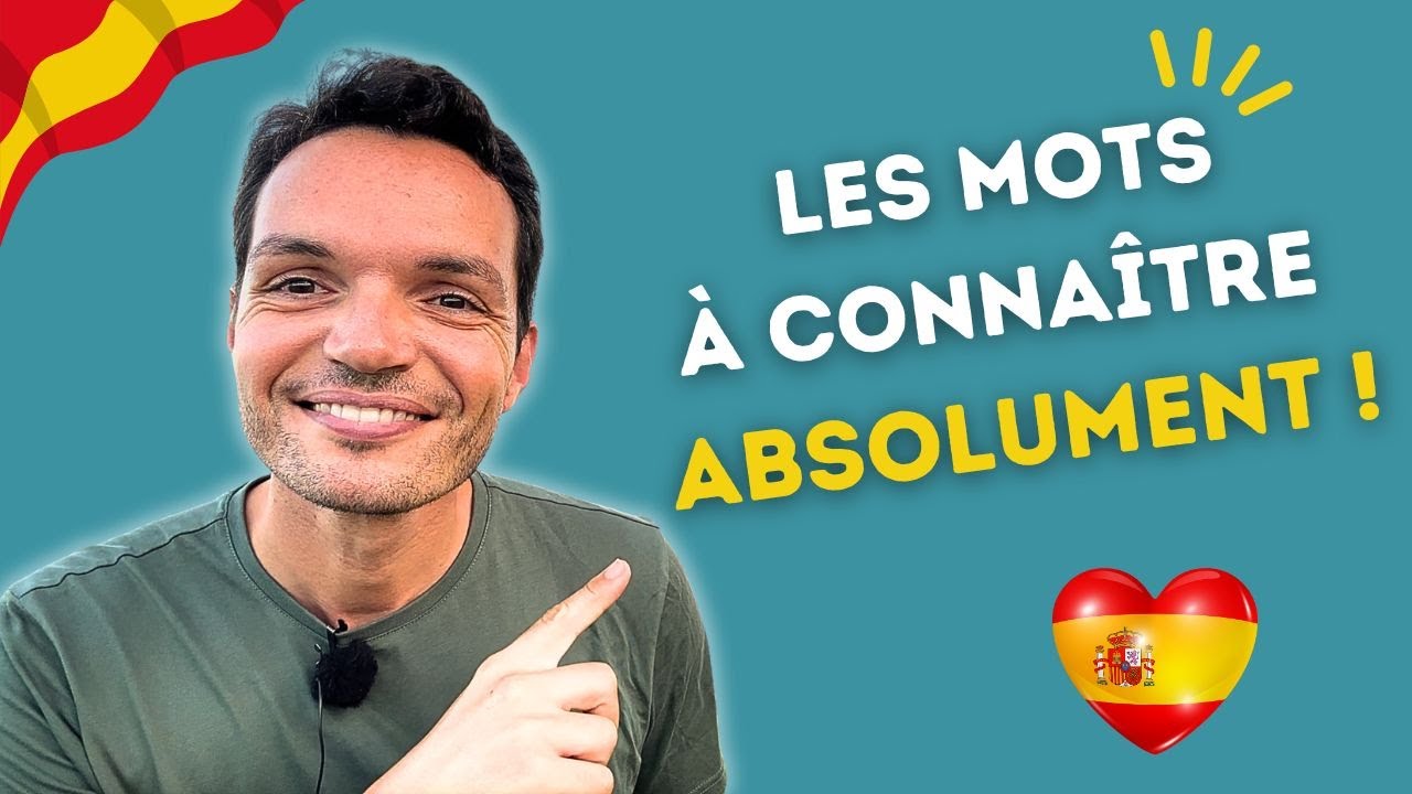☕🇪🇸 L’ESPAGNOL de TOUS LES JOURS : 10 mots indispensables