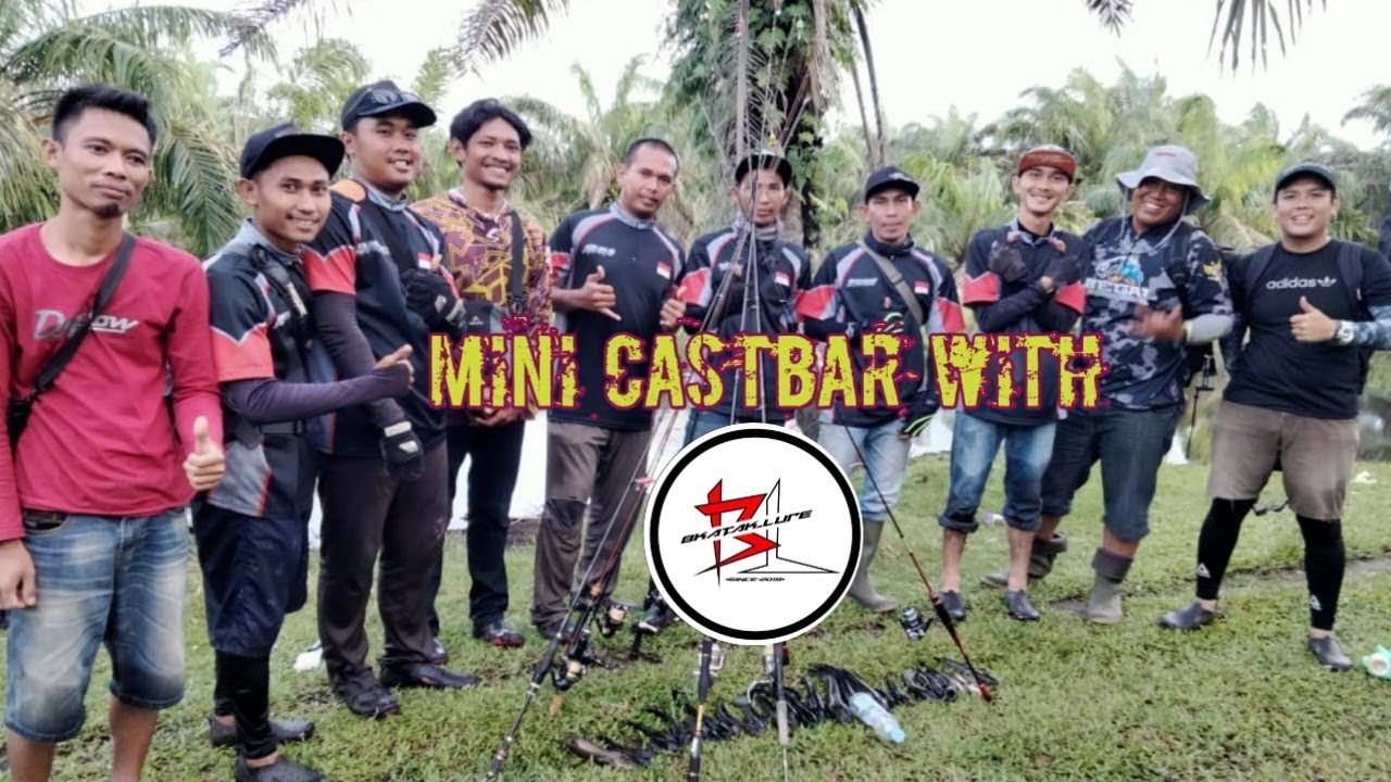 castbar with Bkatak lure@okayfishingtrip