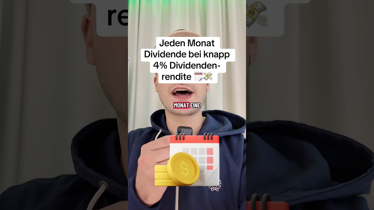 Jeden Monat Dividende kassieren, so schaffst Du es 🗓️💸 