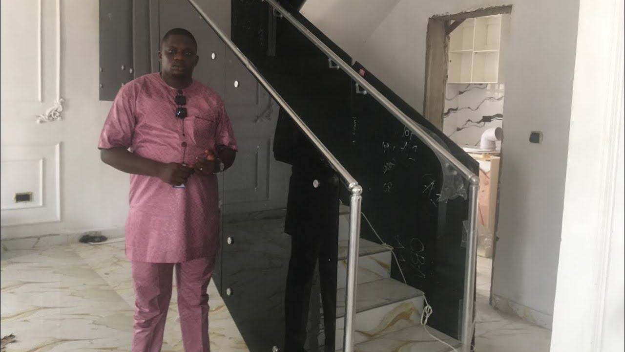 Price Of Frameless Glass Staircase Handrails, Shower Cubicles Installation In Lagos State Nigeria.