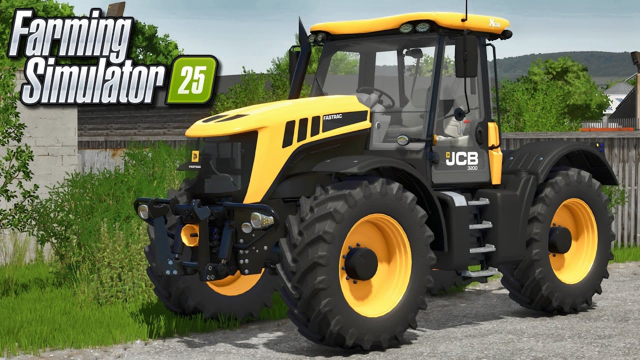 Предварительный просмотр мода &mdash; JCB Fastrac 3000 (от RossN Mods) | Farming Simulator 25