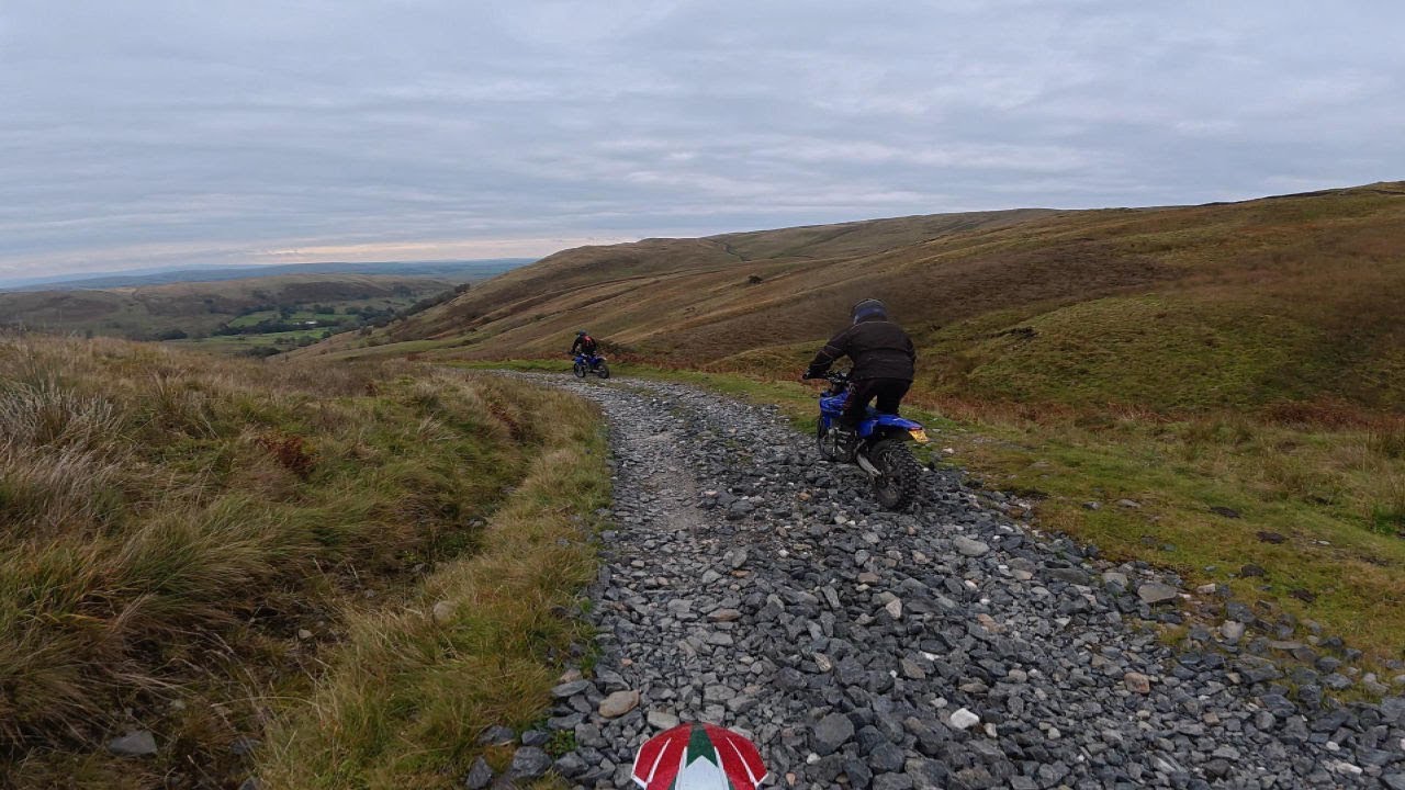 Lake District Enduro Trail Riding - Breast High Road/Kendal/Tebay with the lads