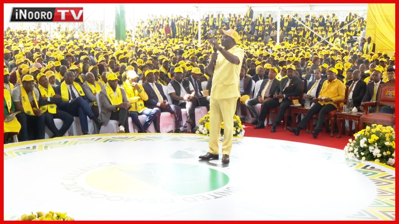 AKI A BARABARA MAKARĨHWO KUUMA MUTHENYA WA GATANO - President Ruto kuuga