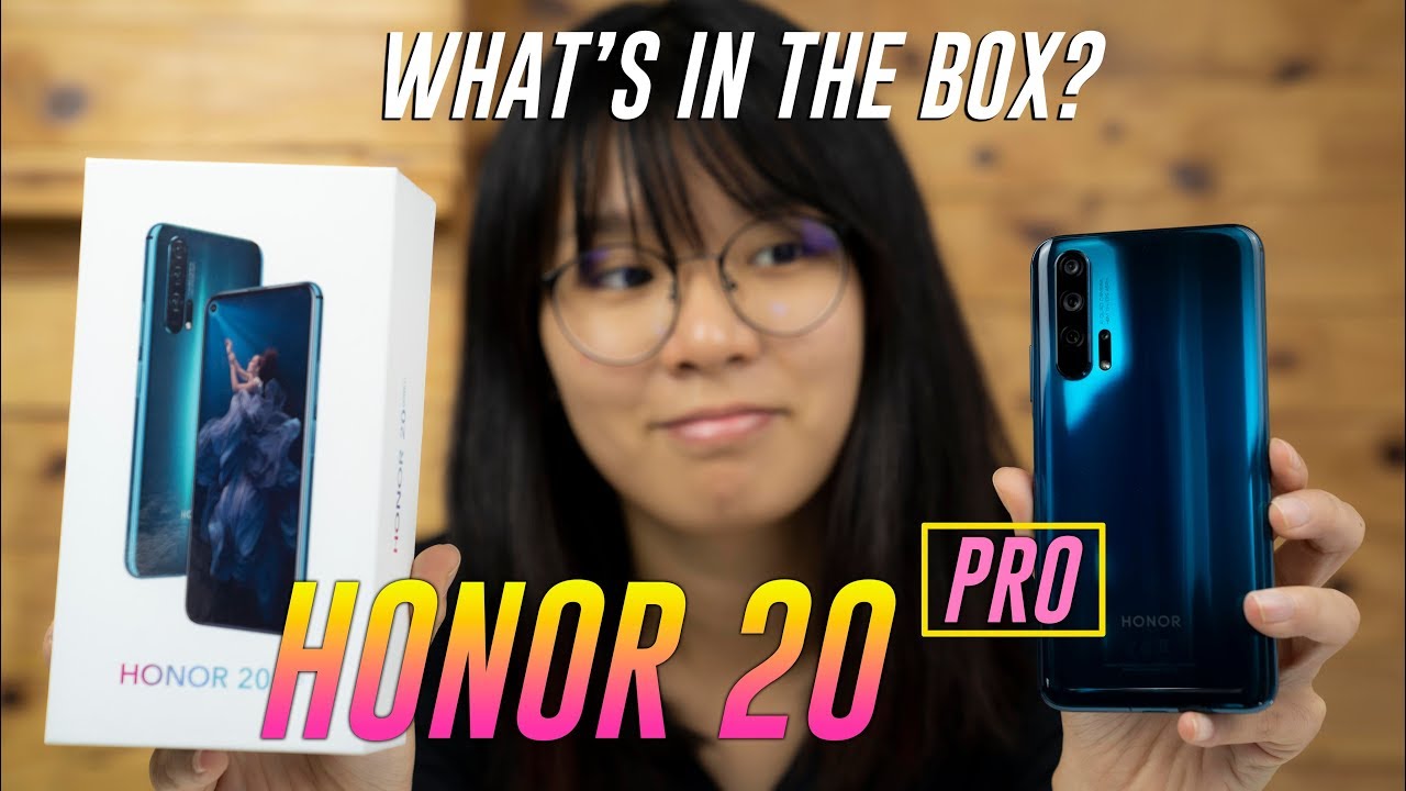 Honor 20 Pro unboxing & hands-on