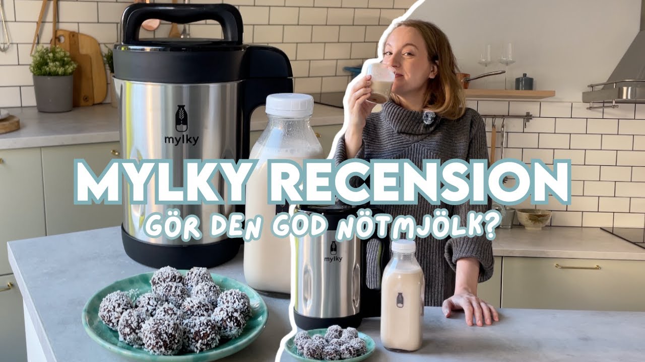 Mylky recension: Gör mandelmjölk utan tillsatser