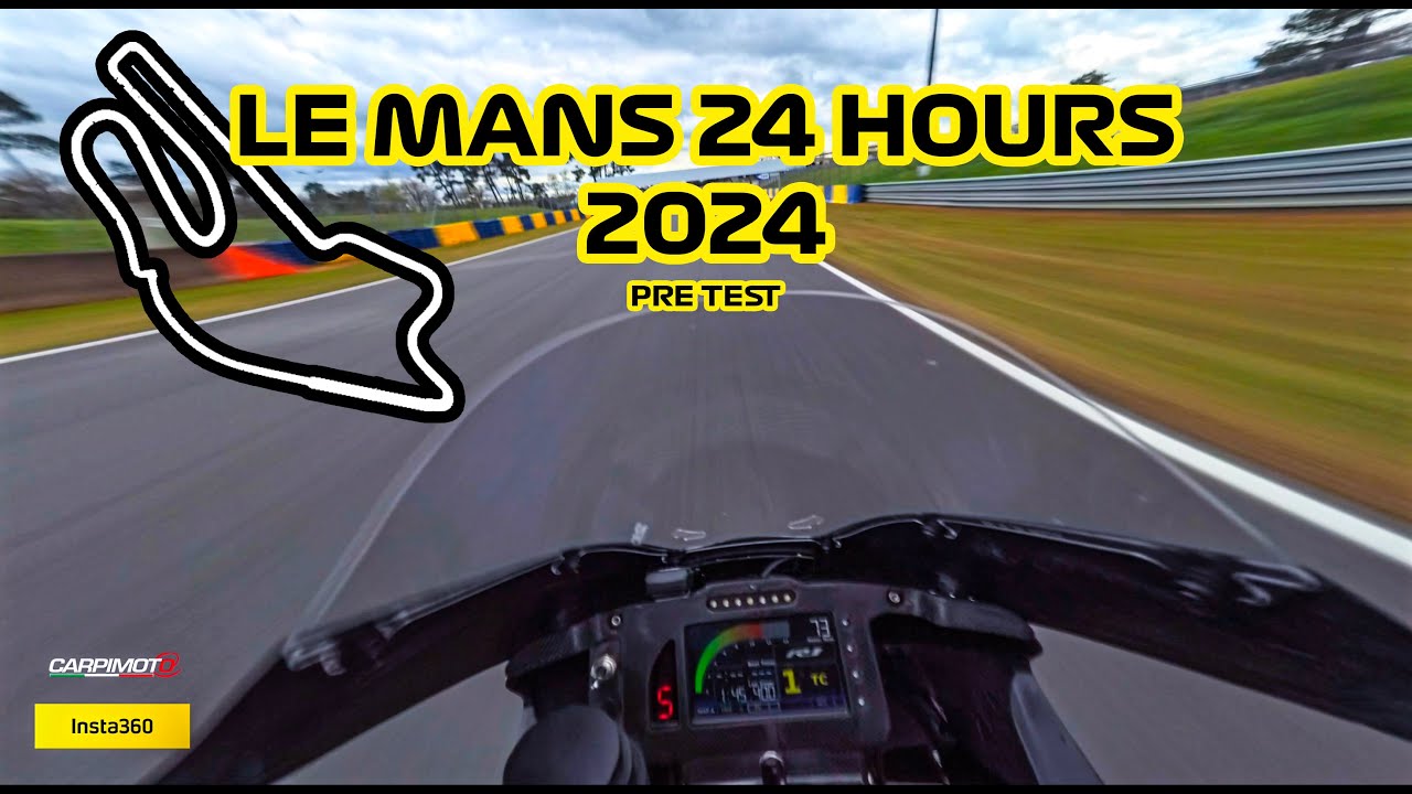 Le Mans 24 hours test '24 POV | Canepa Yamaha R1 Insta360 AcePro