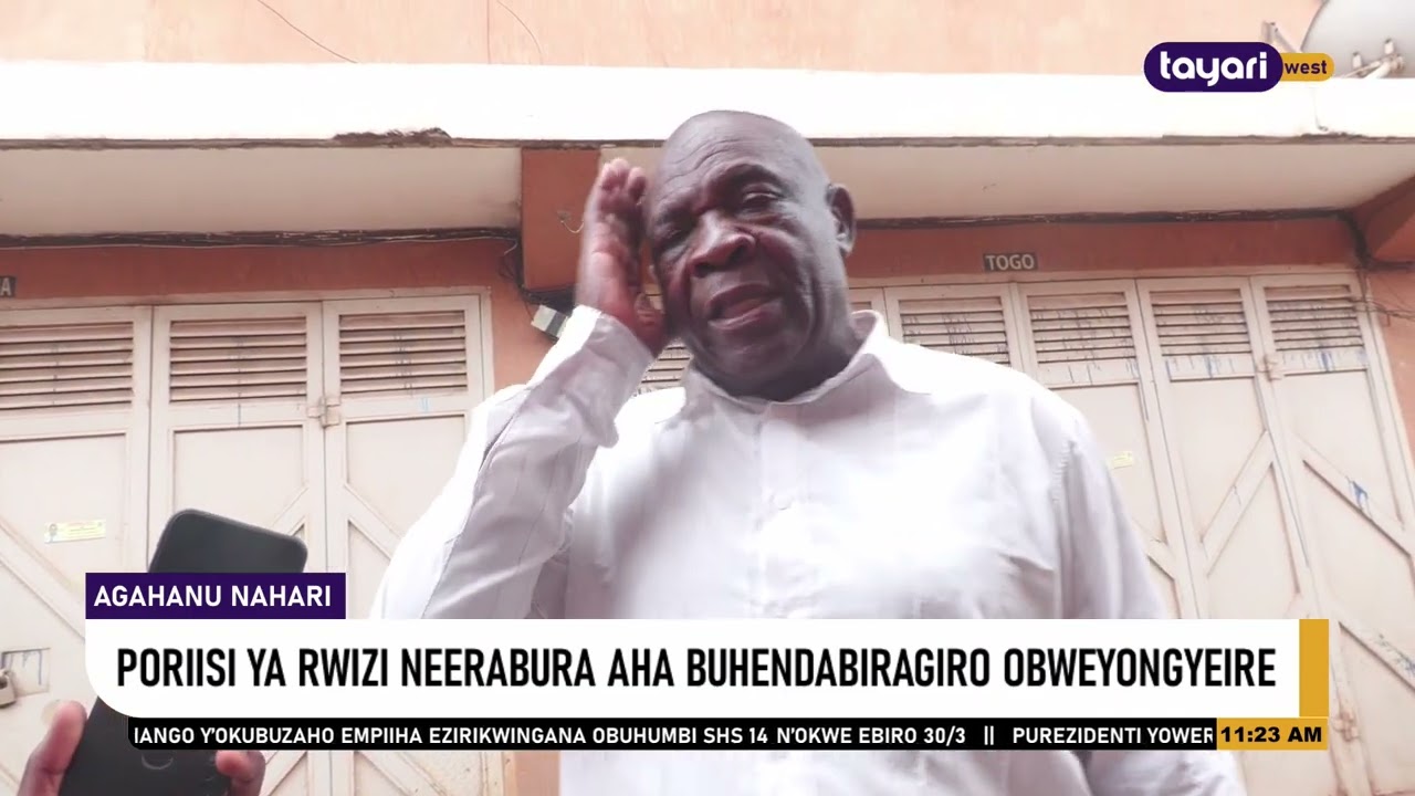 PORIISI YA RWIZI NEERABURA AHA BUHENDABIRAGIRO OBWEYONGIRE - MBARARA