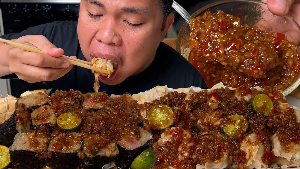 Spicy Siomai with Chili Garlic Sauce Mukbang | Cravings Satisfied