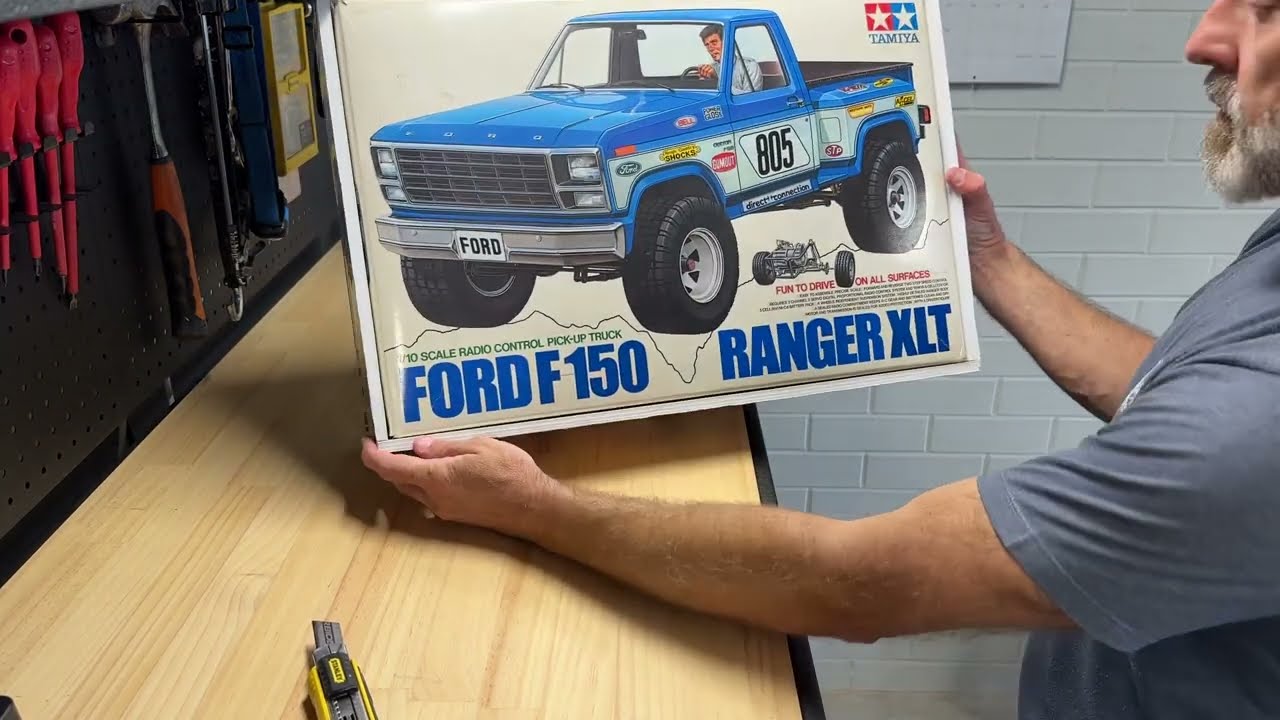 Tamiya Ford F150 Ranger XLT SRB Unboxing