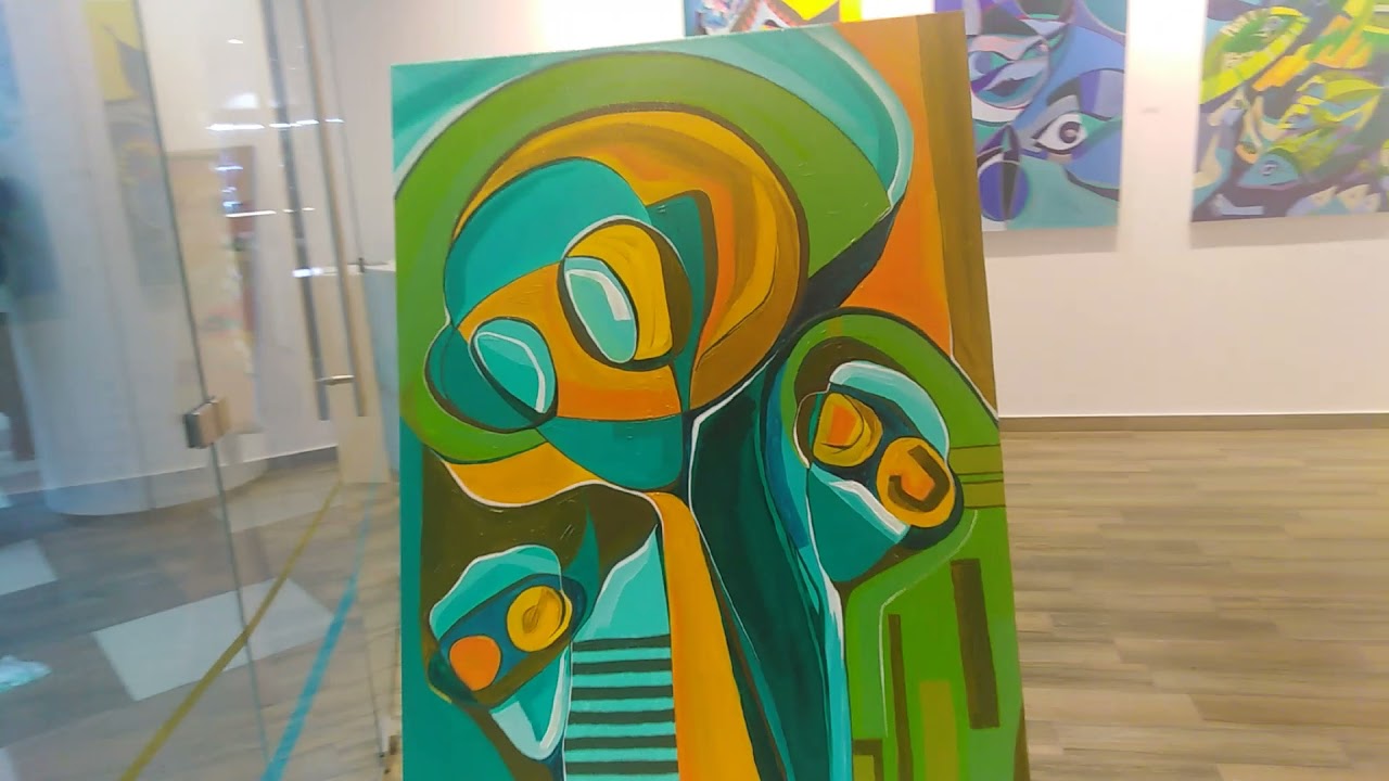 Персональная выставка ПАРАЛЛЕЛЬНЫЕ МИРЫ  MesecOlja в Художественной галерее - салоне АРТ/ХАОС.