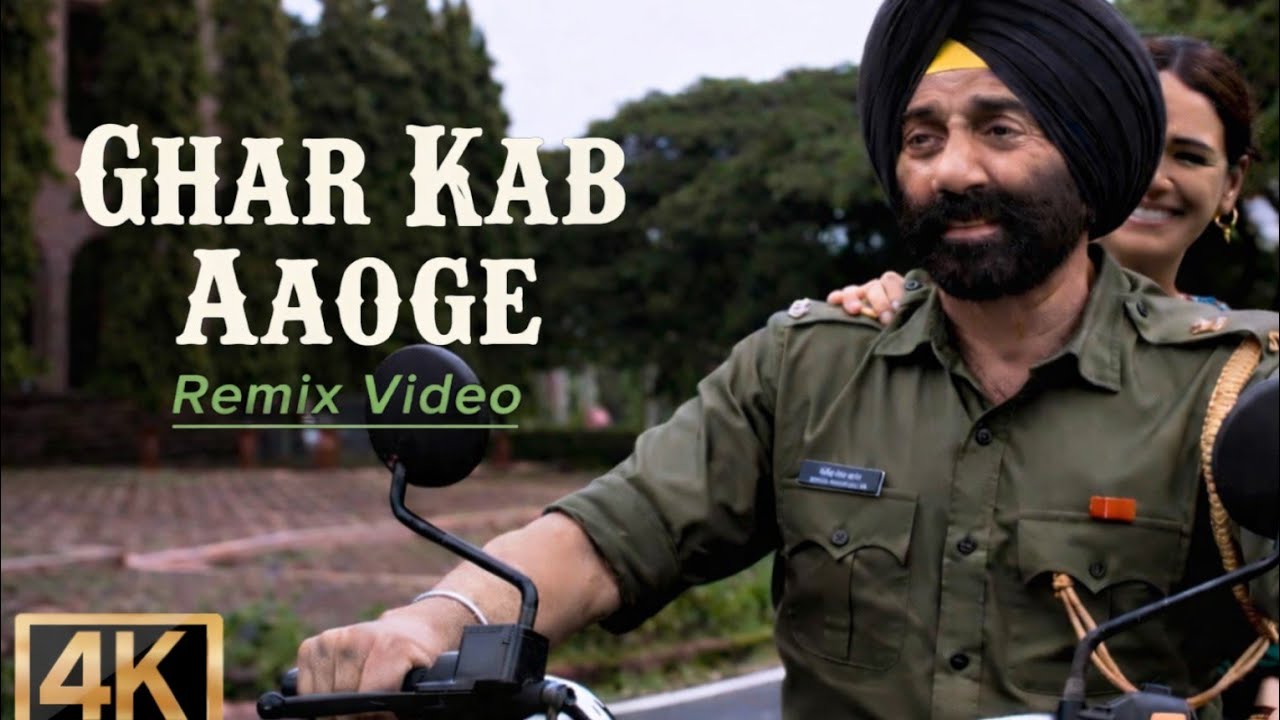Ghar Kab Aaoge | Remix | Sunny Deol | Anu, Mithoon, Sonu, Roop, Arijit, Vishal, Diljit | by DS Beats