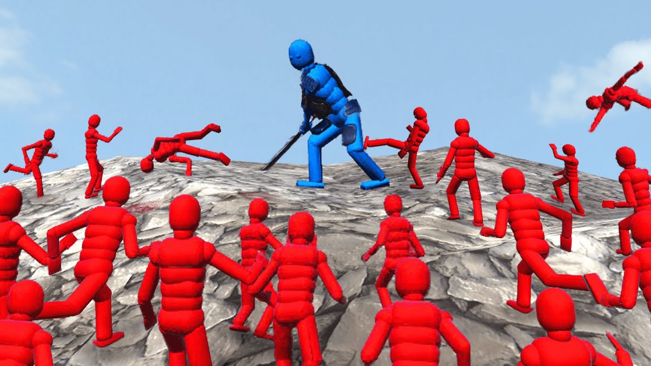 Making NPCs Fight (with active ragdoll physics)